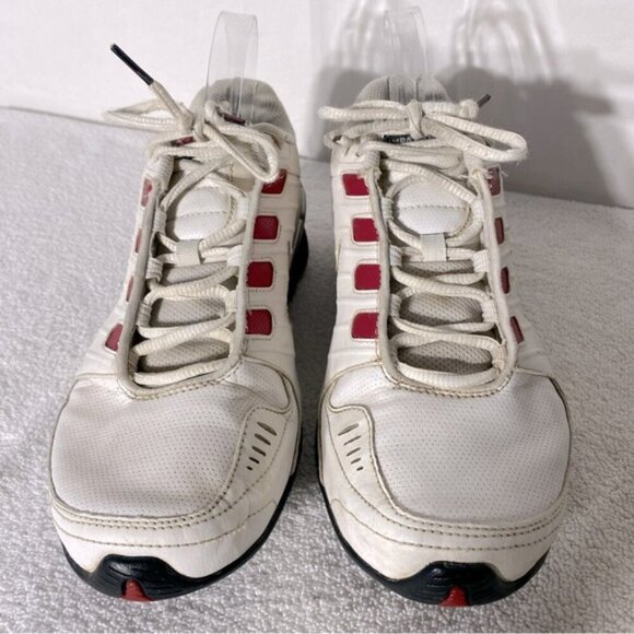 Vintage Nike Impax Atlas 2 White Red Lace Up Trainers Athletic Sneakers 8 - Picture 12 of 15